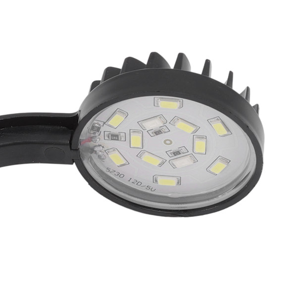 LED Akvarielys Multifunktion Høj Lysstyrke Energibesparende Fuld Spektrum LED Akvarium Clip Lampe 5W Sort
