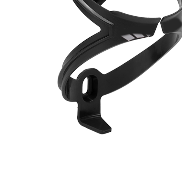 Sykkel Flaskeholder Bur Polykarbonat Setepinne Vannflaskeholder Adapter for Utendørs Langtur RidningSvart