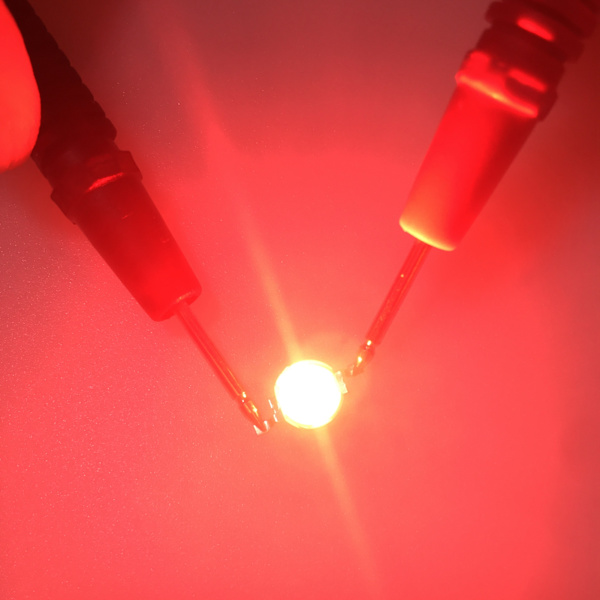 25 st 5V LED-chips 200LM 1W hög effekt LED-lampor pärlor för DIY-belysningsarmaturer rosa ljus 380‑840NM