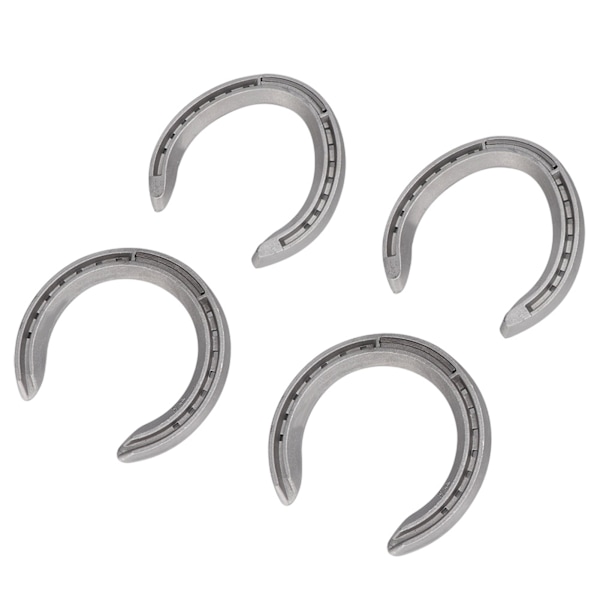 4 st hästskor i aluminiumlegering, hästridningsverktyg, utrustningstillbehör, typ 4