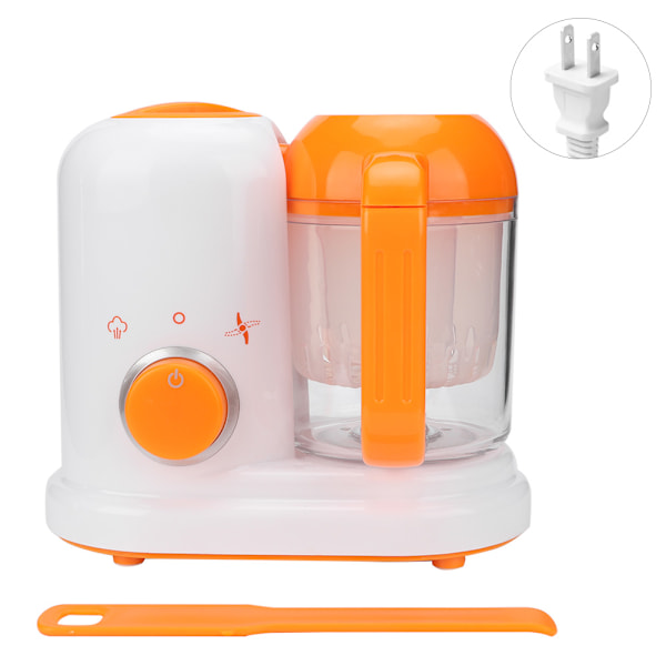 Multifunktionel Elektrisk Babymad Koger Processor Dampkoger Kværn Blender (US 100-120V)