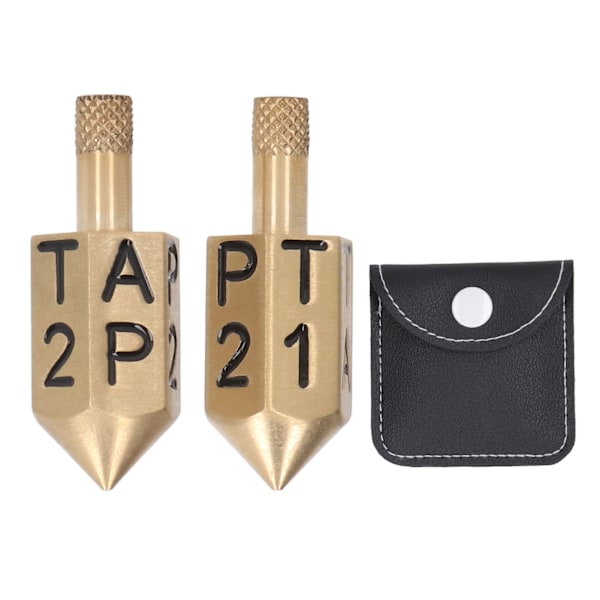 2PCS 6-sidig roterande tärning med skaft Solid Metal Gyroscope Top Dice Toy för Desktop Game