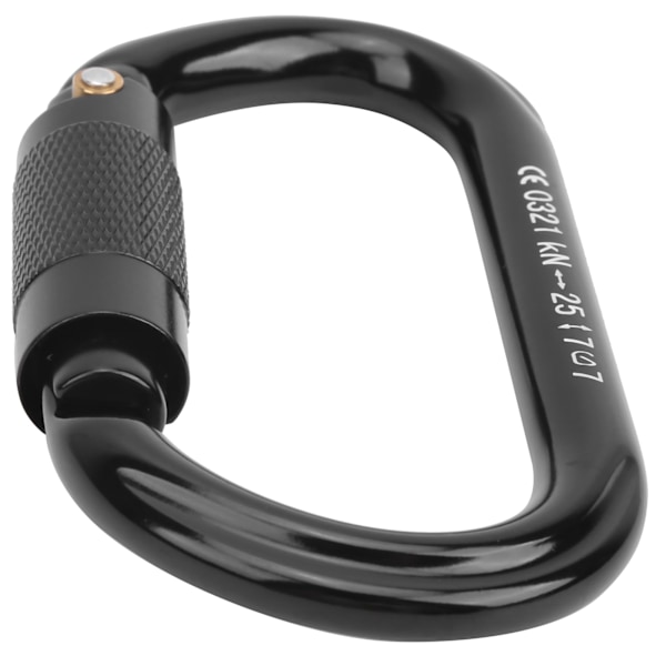 Utomhus Klippklättring O Typ Automatisk Lås Utökad Säkerhetsskydd 25KN Karabiner