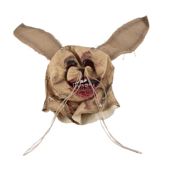 Halloween Läskig Ansiktsmask Läskig Fågelskrämma Huvudbonad Halloween Maskerad Cosplay Kostym Rekvisita