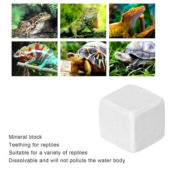6 st fiskakvarium kalciumsten naturliga mineralblock kalciumsten leksak för akvarium reptiler