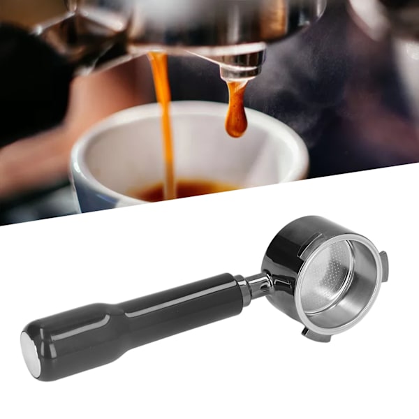 51mm Kaffe Portafilter Sink Legering Kaffe Bunnløs Portafilter 3 Ører for DELONGHI ECP3420 685 680