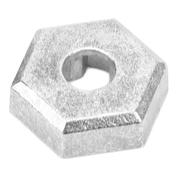 4PCS 1/16 RC Hex Koppling Zinklegering Silver RC Hjul Hex Nav Adapter för SCY 16101 16102 16103 16201 1/16 RC Bilar