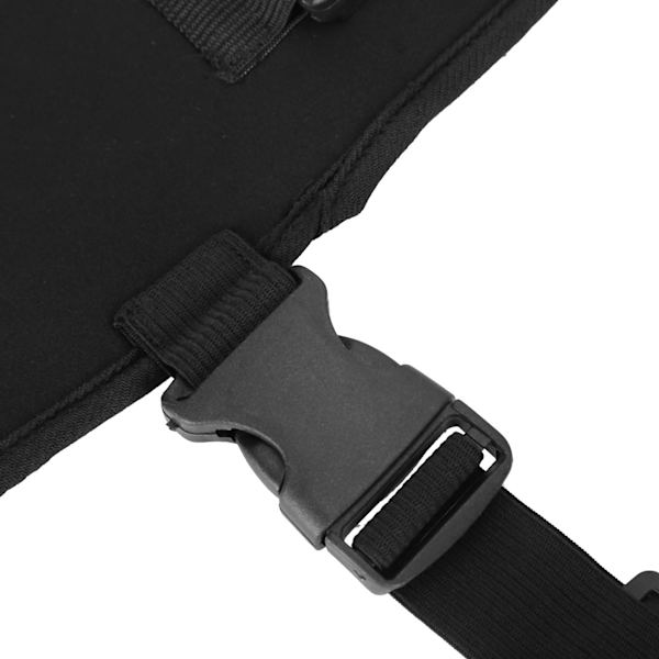 Lemmikkikoiran takajalkojen suoja, säädettävä polvituki, jalkatuki koirille takajalkojen toipumiseen (Protège jambes arrière HJ25  Noir L)
