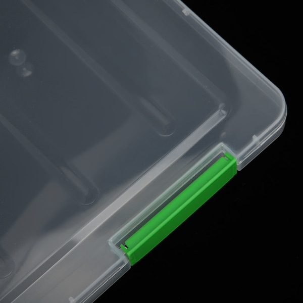 A4 Filer Plast Case Förvaringslåda Hållare Papper för