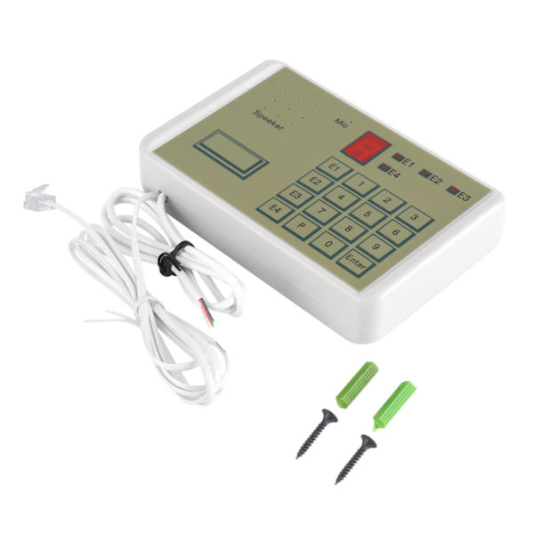 Kablet telefon stemme auto dialer indbrud sikkerhed hus alarm system