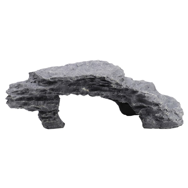 Gjemmested Hule Akvarium Skilpadde Reptil Soling Gjemmested Habitat Dekorasjon Ornament