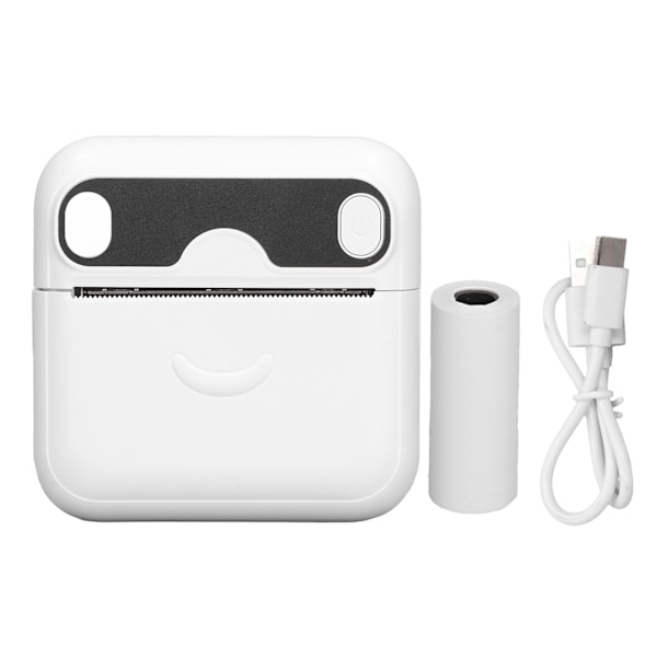 Mini-lämpövalokuvatulostin, taskukokoinen, kannettava, langaton Bluetooth-tulostin, musteeton kuvatulostin