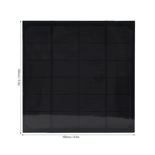Aurinkopaneli Kannettava Monokiteinen Piidio DIY Aurinkolatauspaneeli 6V 4.5W Luokka A Aurinkopaneeli 165x165MM