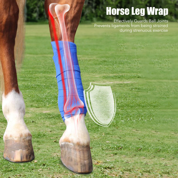 Hevosen jalkasuoja hengittävä nivelpallon suoja hevosen jalkasidos harjoitteluun 4 kpl
