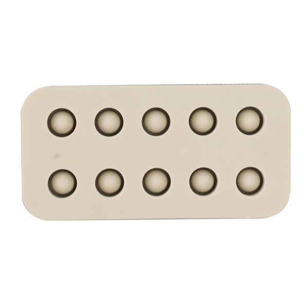 Silikoneform til dronningcellekopper, 2 rækker, 96x48x14mm