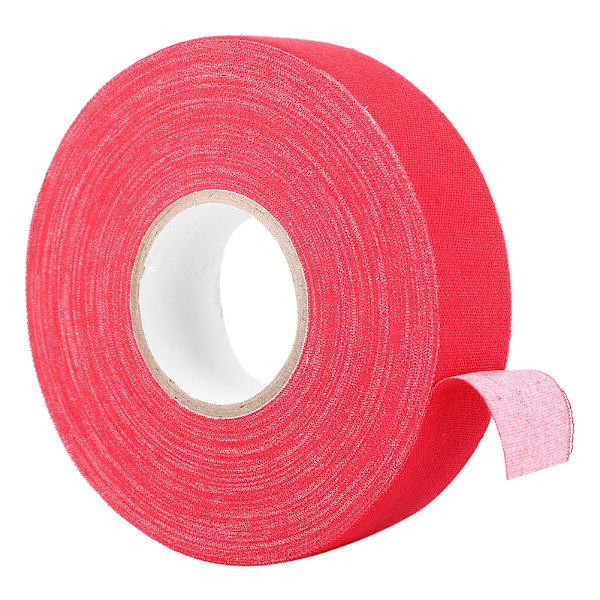 Holdbar hockeybeskyttende tape sport sikkerhetsbadmintonstangstangputer hockeytape rød