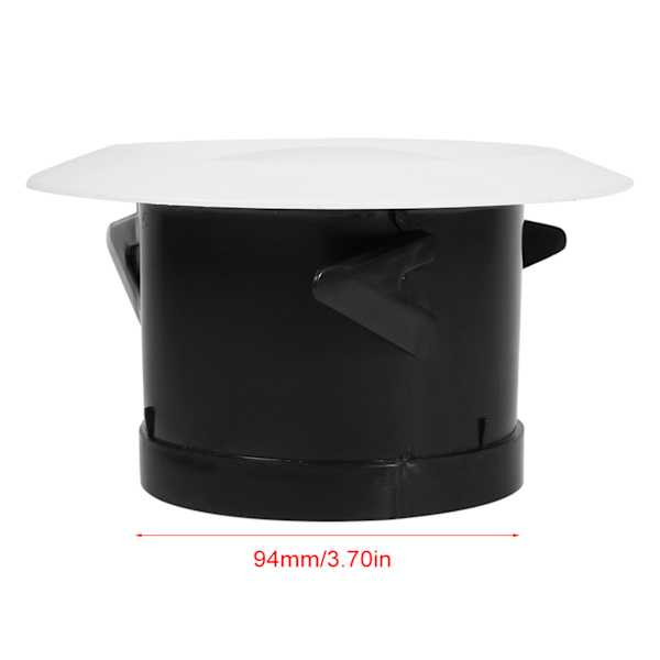 Takdiffusor Avgasutblåsningsventilationsrörsslangsskydd (100 mm)