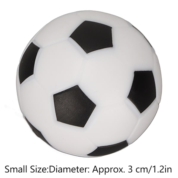 10 stk. Mini fodbold akvarie dekoration livagtig form flydende fiske tank fodbold dekoration til akvarium fiske tank S