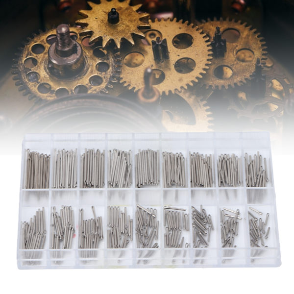 Ur Split Pins Legering Watch Band Link Cotter Pins Spring Bars Værktøjer i 18 Forskellige Størrelser