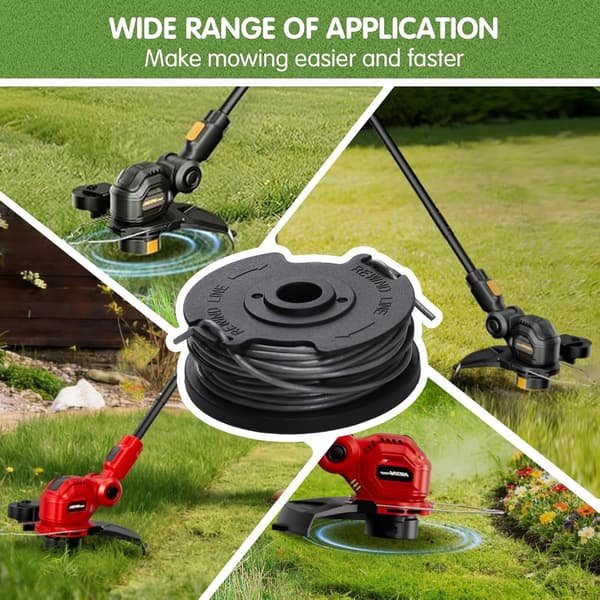 Bosch AdvancedGrassCut36 ART 30 36 LI F016800351 Trimmersnøre spole (8 spoler, 2 deksler)