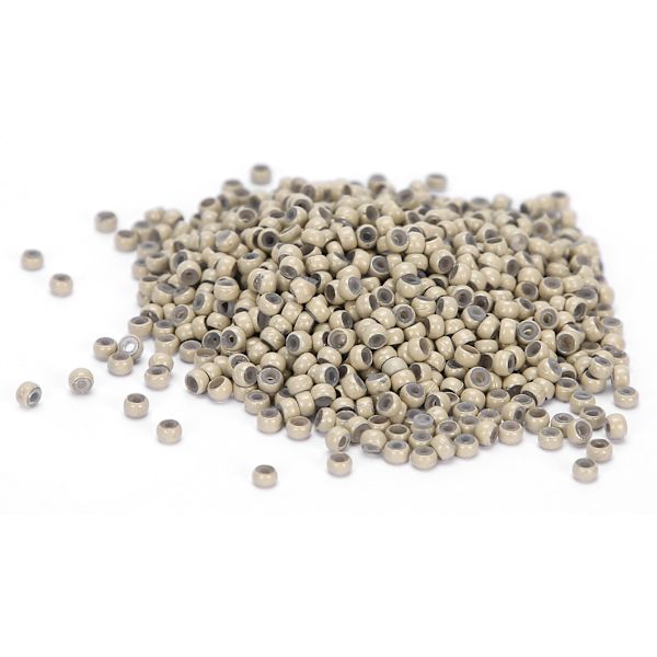 3 flasker 3,0 mm silikon mikrolinker ringer perler små komfortable hårforlengelsesverktøy (6#/8#/13#)