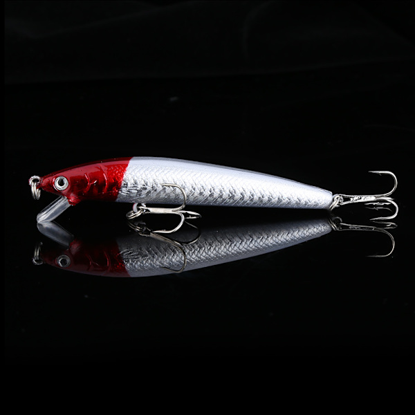 10 stk fargerike fiske lokker 95mm Crankbaits skarpe kroker agn fiskeutstyr