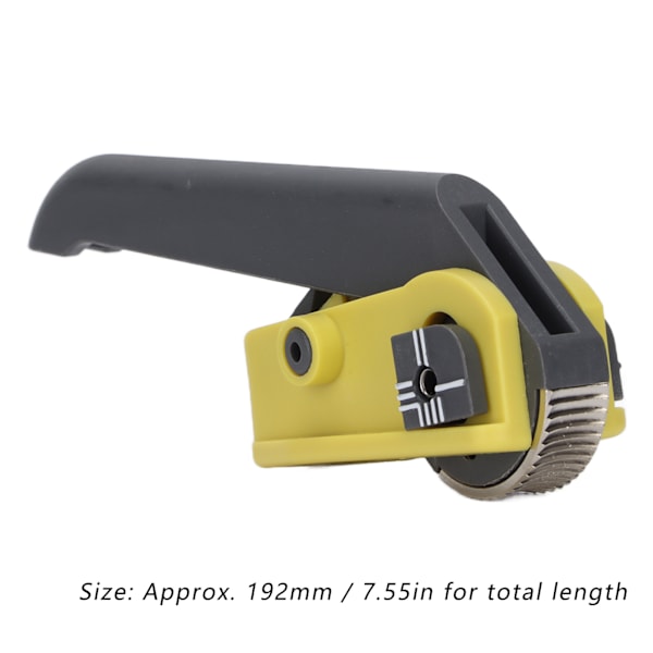 Optisk kabelavskalare Gul Grå Adapter Ergonomisk Robust Hållbar Dubbelblad Optisk Kabelskärare(KMSK )