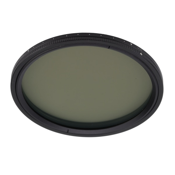 Lightdow Kamerans ND-filter ND2 till ND1000 Justerbar Optiskt Glas Kamerans Filterlins för Att Fånga Rinnande Vatten 72mm