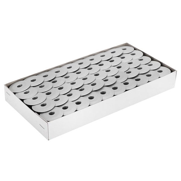 100 st spolar till DY 65 Gåfot Industriell Symaskin Aluminium Utan Hål (6-5 Sneda Spolar)