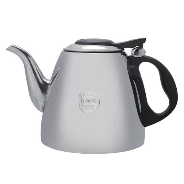 1,2l 1,5L Rostfritt Stål Spishäll Tekanna Te Kaffe Kanna Vattenkokare Värmebeständigt Handtag 1,5L