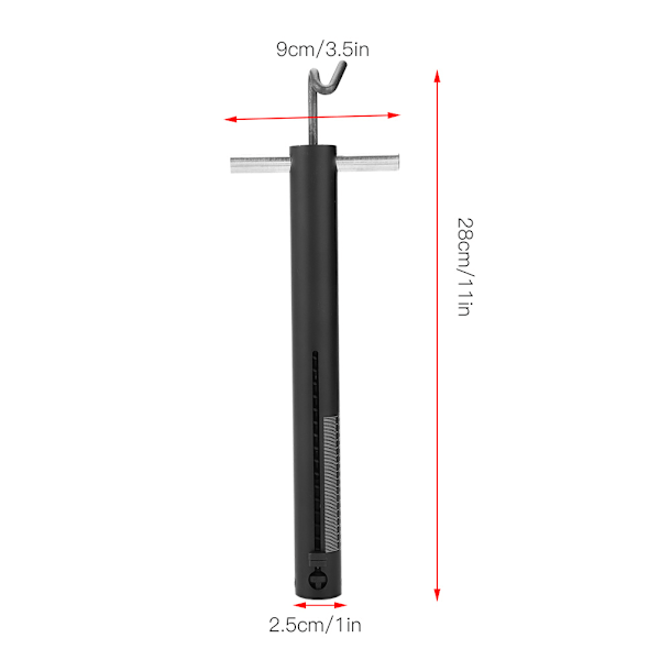 Bærbar Heavy Duty Nøjagtig Håndholdt Bueskyde Bueskala Effekt 15-100lbs