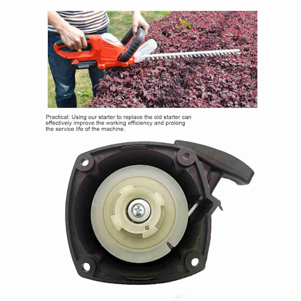 G45 Hedge Trimmer Pull Start Universal Nylon and Plastic Hedge Trimmer Accessory for Garden Tool