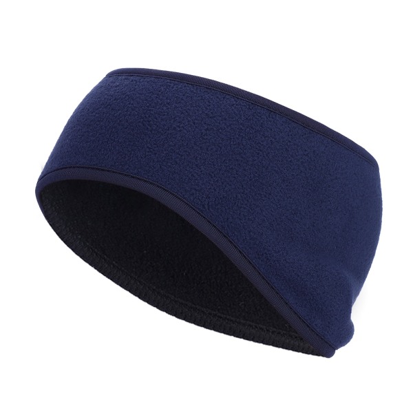 Unisex utomhussporthårband Vinterhörselskydd Thermal pannband Huvudkläder Vuxna (blå)