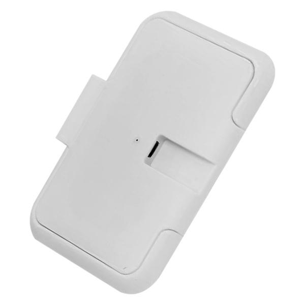 USB-kosteuspyyhelämmitin, vakiolämpöinen, kannettava vauvanpyyhelämmitin kotitalouksiin, autoihin ja ulkotiloihin, valkoinen