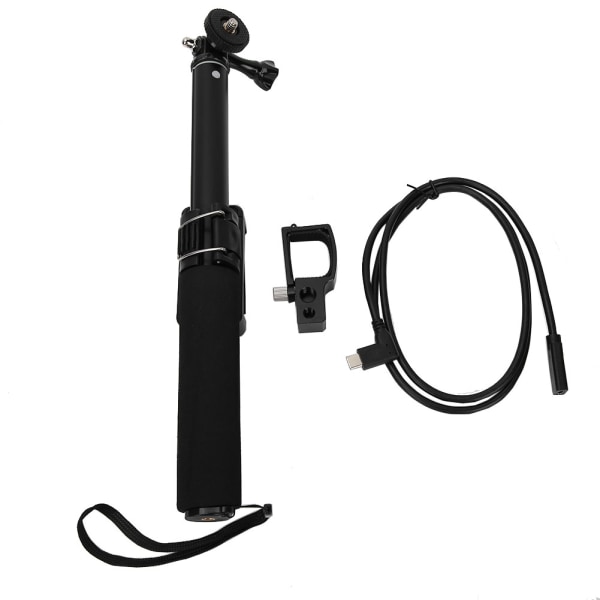 För DJI OSMO POCKET Gimbal Kamera Förlängning Selfiestick Stativ TypE C Kabel Set