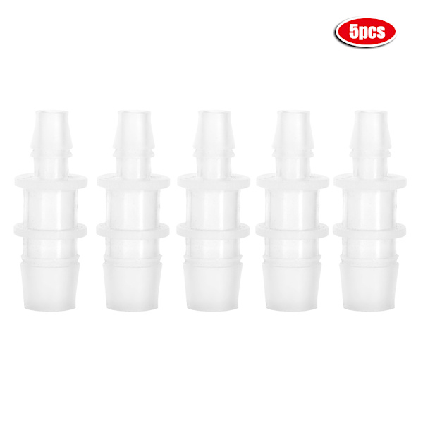 Plastik Akvarium Fiske Tank Variabel Diameter Adapter Konnektor Lige Luftpumpe Slange Tilbehør 5 stk 8mm/16mm