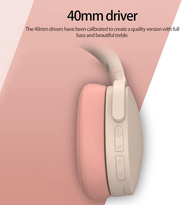 Trådløst Bluetooth-headset Reduktion Justerbart Trådløst Headset Bluetooth 5.1 Stereo Over-Ear til Sport Grøn