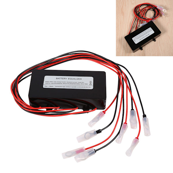 1 stk. 48V solarsystem batteri balancer equalizer til blysyrebatterier HA02 oplader ny