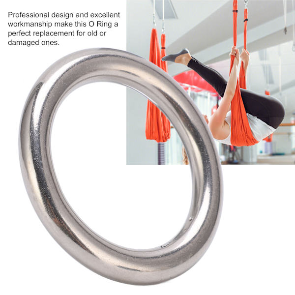 Hitsattu O-rengas Ruostumaton teräs Hitsattu pyöreä rengas Navigointiin Sukellusverkot ja Laukut 10x50mm
