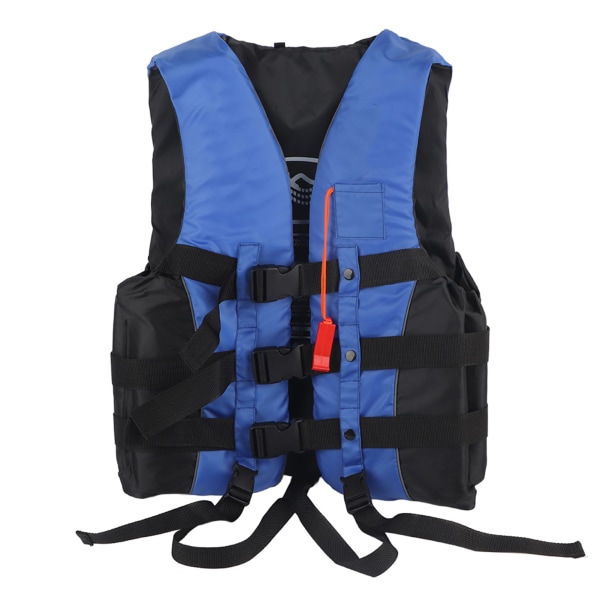 Universal Adult Life Jacket Drifting Swimming Boating Ski Preservers Vest(Blue XL)