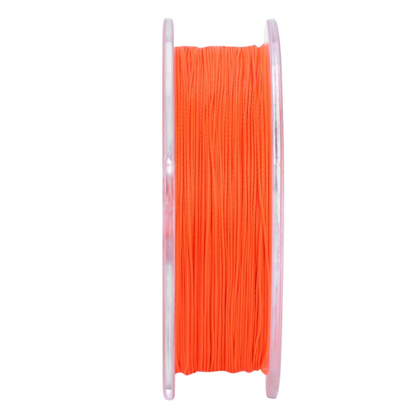 50m Nylon Stark Extrem Konisk Taper Ledare Flugfiske Flätad Linje Anglare (Orange-20lb)