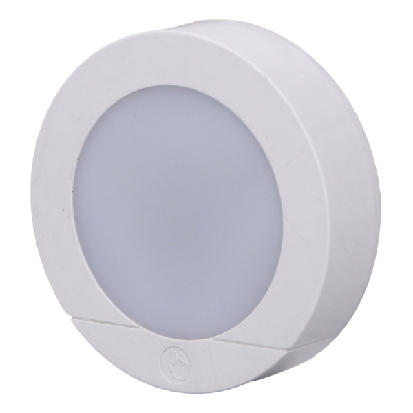 3 st LED-skåpsbelysning med touch-kontroll, batteridriven, superljus under skåpsbelysning för hem, kontor, hotell