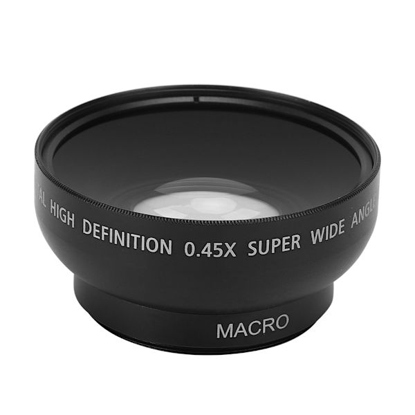 JSR‑1156 Avancerad 46MM 0.45X vidvinkel makroobjektiv passar alla 46MM diameter kameralinser