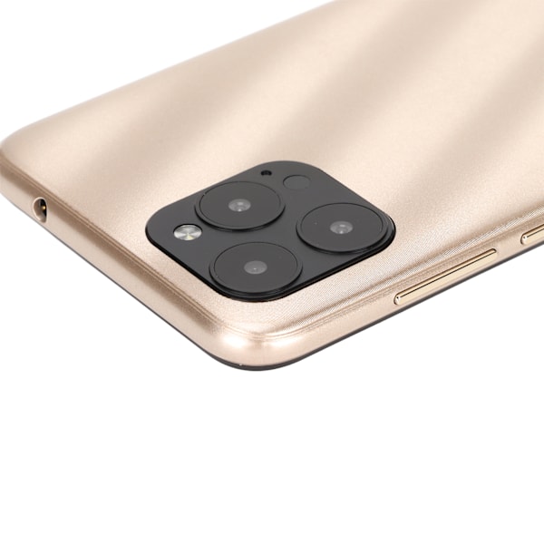 IP13 Pro Max 6.1 tuuman HD-näytöllä varustettu älypuhelin 3GB 32GB Dual Sim -matkapuhelin etu- ja takakameralla Androidille, kulta