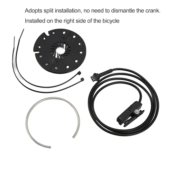KTD12R 12 magneter elektrisk cykel strøm pedal assist sensor med almindelig stik til elektrisk cykel konvertering