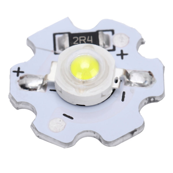 25 stk. 5V LED-chips 200LM 3W LED-pæreperler med høj effekt til DIY-belysningsarmaturer Ren hvid 6000-6500K