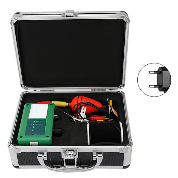 720P WiFi 6LED IP68 Undervattenkamera 30m Kabel Videofiskare 100‑240V (EU)
