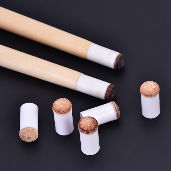 10 stk. Billard Snooker Pool Kø Stang Spids Udskiftning Dele Tilbehør (13mm)