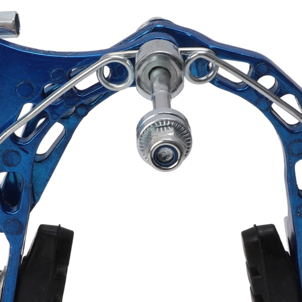 Cykelbromsok i aluminiumlegering, hög hållfasthet, stabil och hållbar, cykeltillbehör för motorcykel och mountainbike, blå