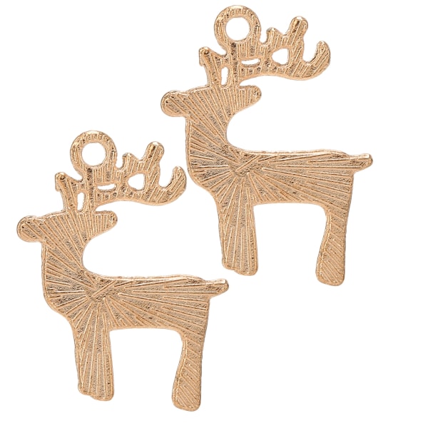 20 st julhängen Xmas hjortklocka älg emaljhänge för DIY smyckestillverkning
